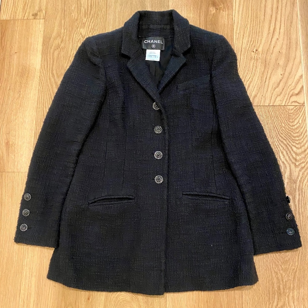 CHANEL Cotton Tweed Jacket